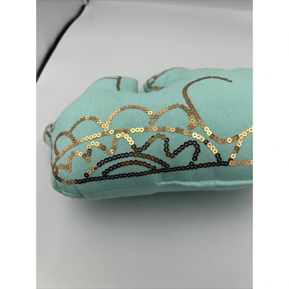 N/A teal sequin